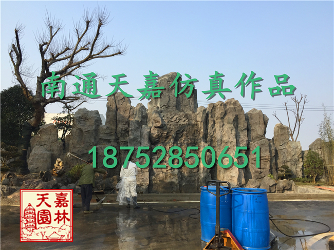 蘇州晶協(xié)電子科技有限公司塑石假山工程