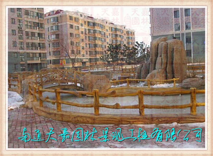 仿木紋樹(shù)樁