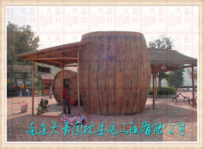 仿木紋樹(shù)樁