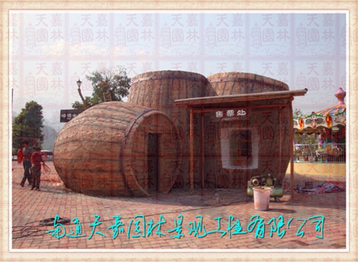 仿木紋樹(shù)樁