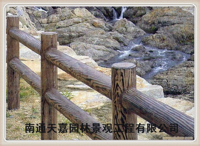 仿木紋樹樁